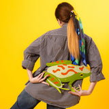 Romer's Tree Frog Mulberry Silk Scarf