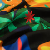 Romer's Tree Frog Mulberry Silk Scarf