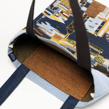 The Lion Rock Spirit Woven Jacquard Tote Bag