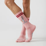 Athletic Daffy vs Bugs Pink