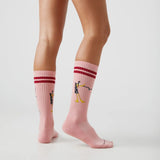 Athletic Daffy vs Bugs Pink