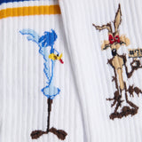 Athletic Road Runner vs Coyote White