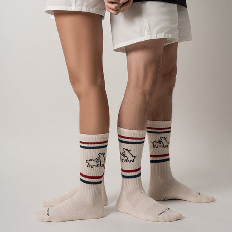 Athletic Keith Haring Two Dogs