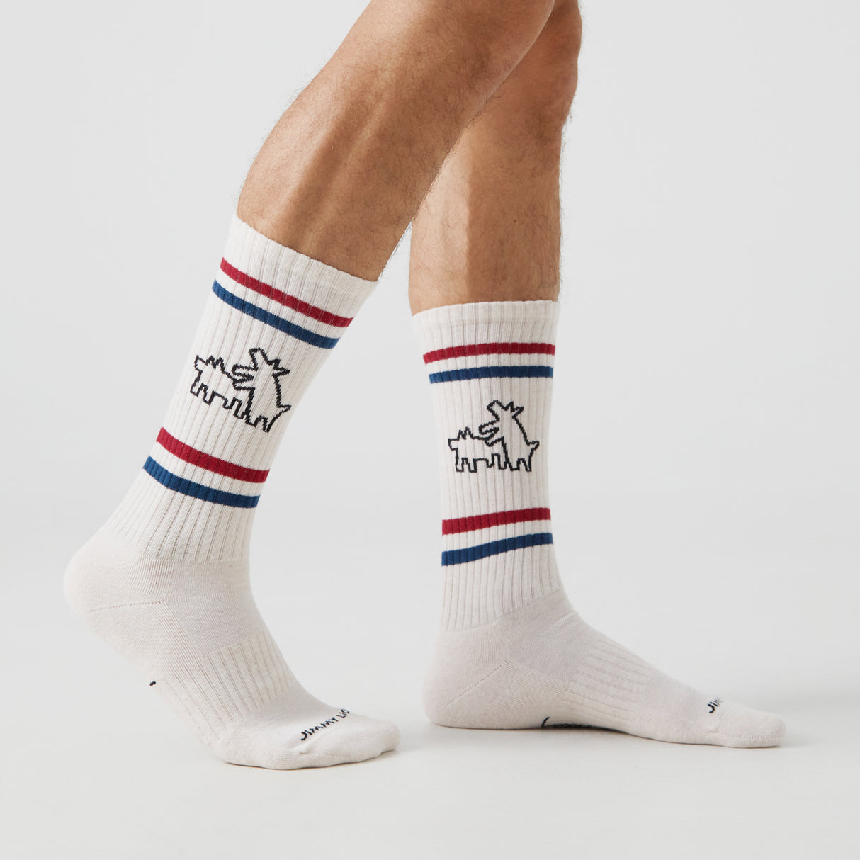 Athletic Keith Haring Two Dogs