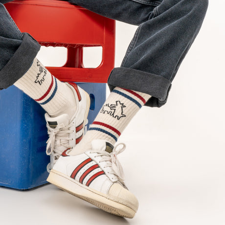 Athletic Keith Haring Two Dogs