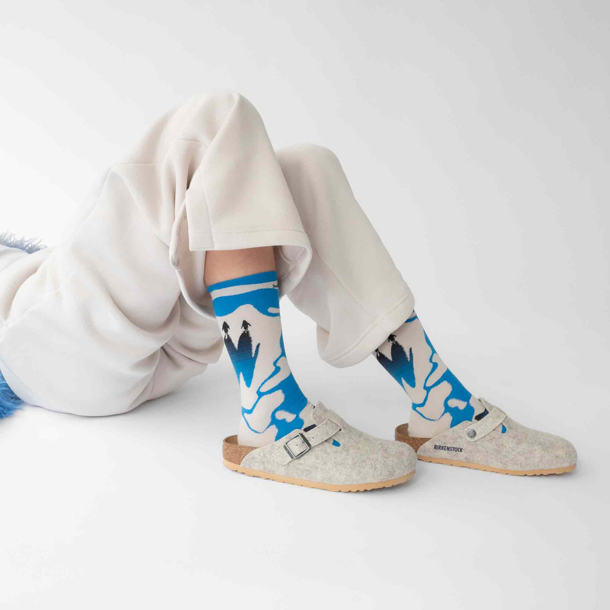 AW25 Boreal Banquise Gris-Clair Crew | BR4-01