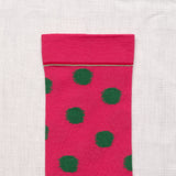 AW26 Conte Indien Pois Framboise Crew | CO4-01