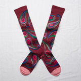 AW26 Conte Indien Paisley Porto Knee High | CO9-01