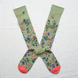 AW26 Conte Indien Liberty Vert-Vieilli Knee High | CO9-03