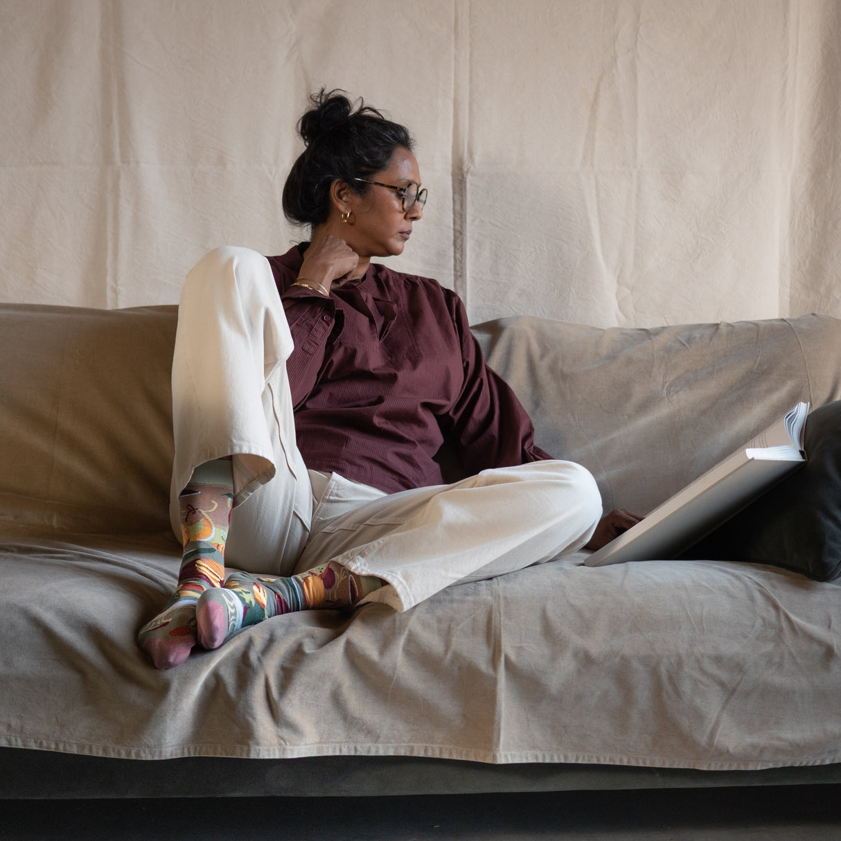 AW26 Dimanche Brunch Vert-de-Gris Crew | DC2-01
