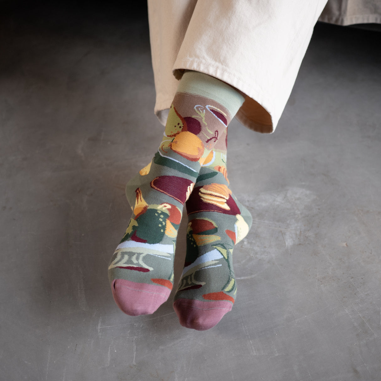 AW26 Dimanche Brunch Vert-de-Gris Crew | DC2-01