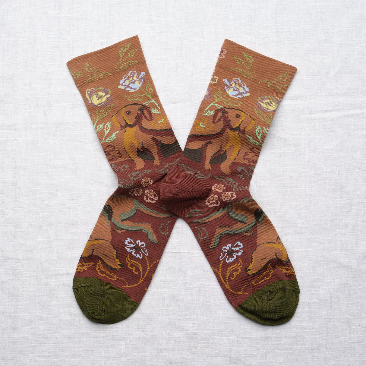 AW26 Dimanche Chien Caramel Crew | DC5-01