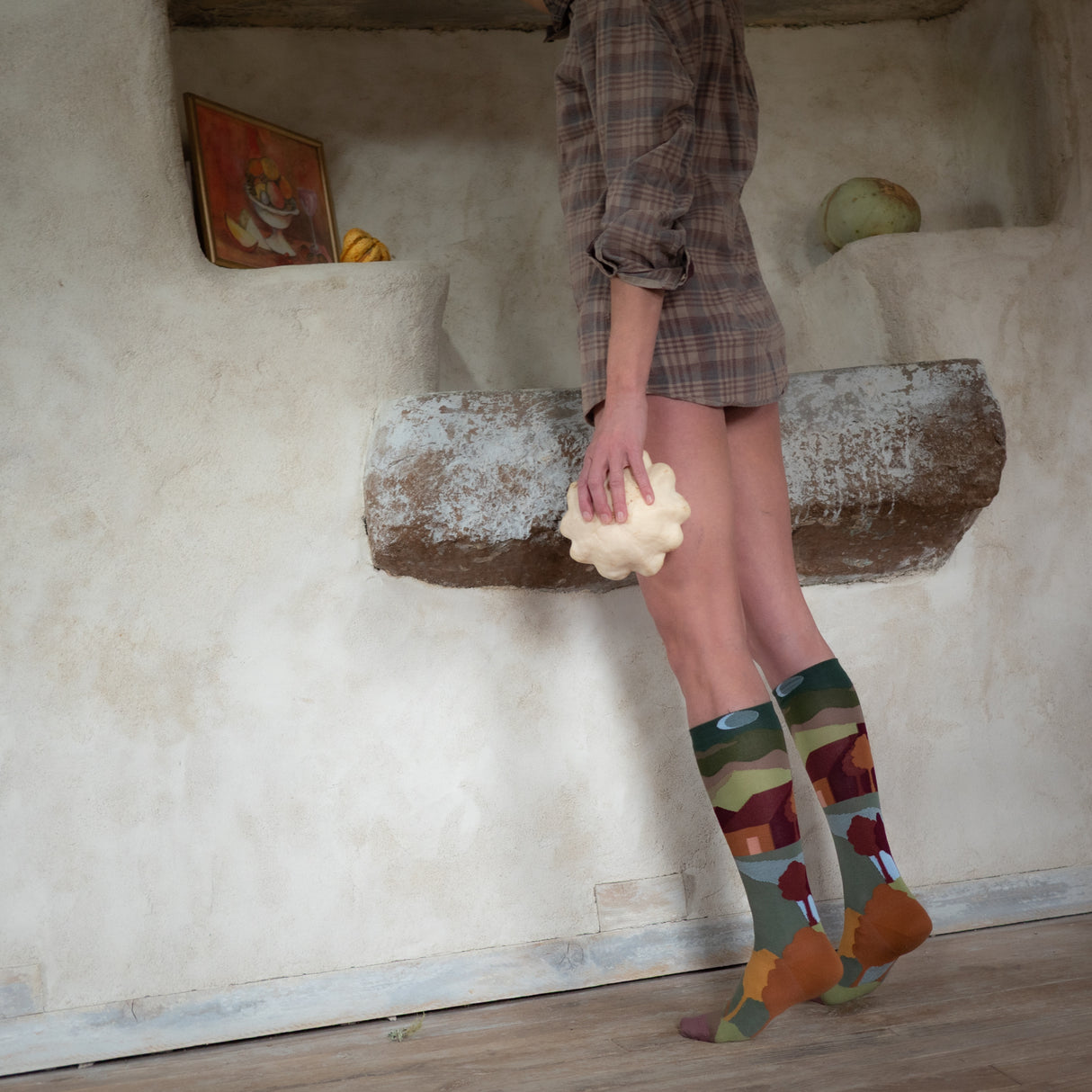 AW26 Dimanche Paysage Pinede Knee High | DC9-02