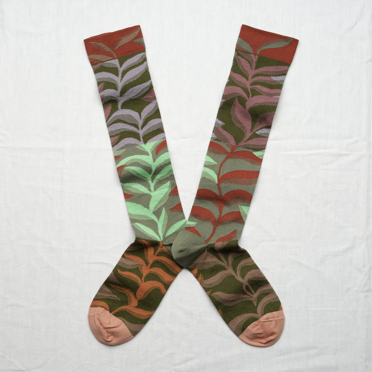 AW26 Dimanche Patchwork Multico Knee High | DC9-03
