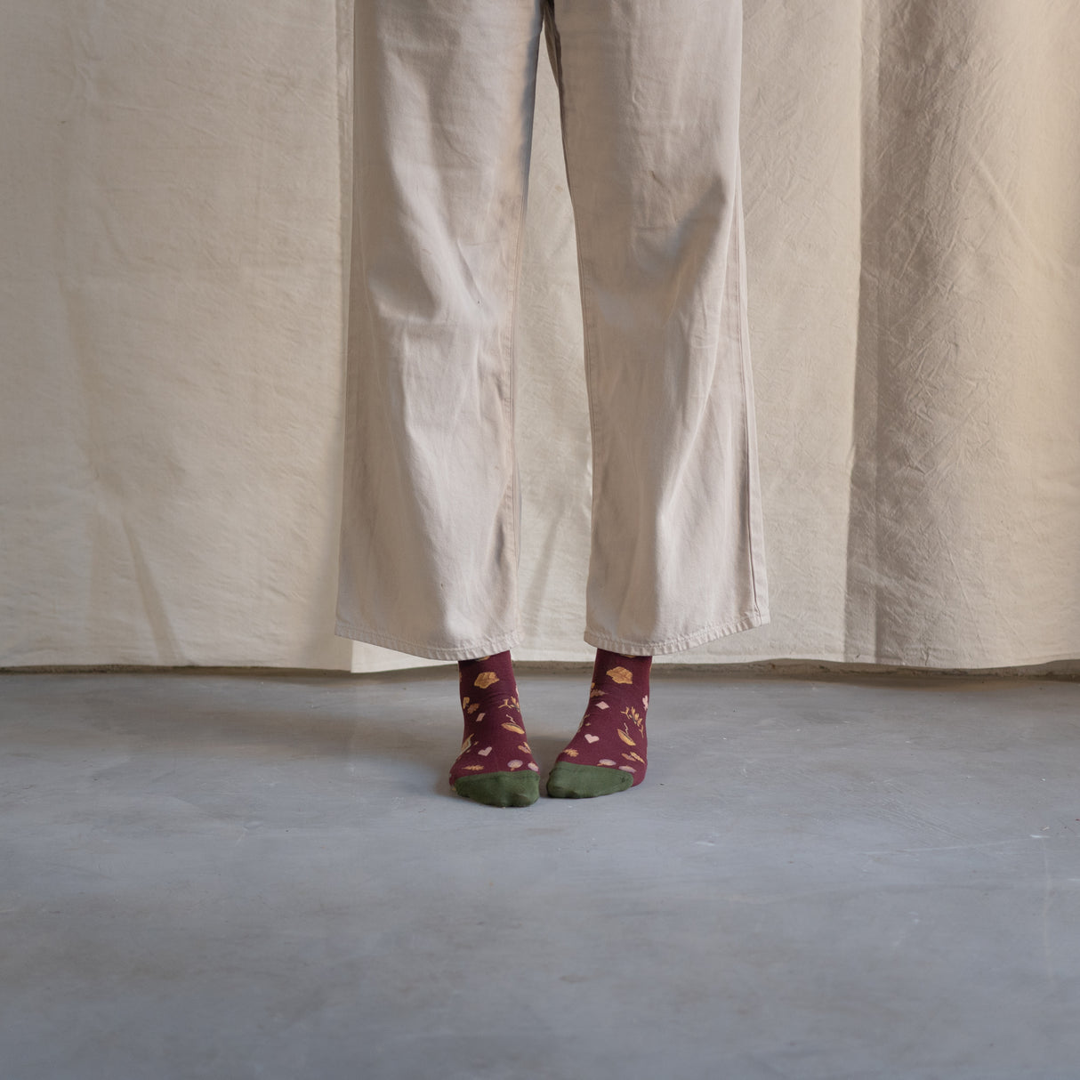 AW26 Dimanche Semis Bourgogne Knee High | DC9-04