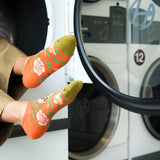 SS26 Eventail Papillon Orange Ankle | EV11-1