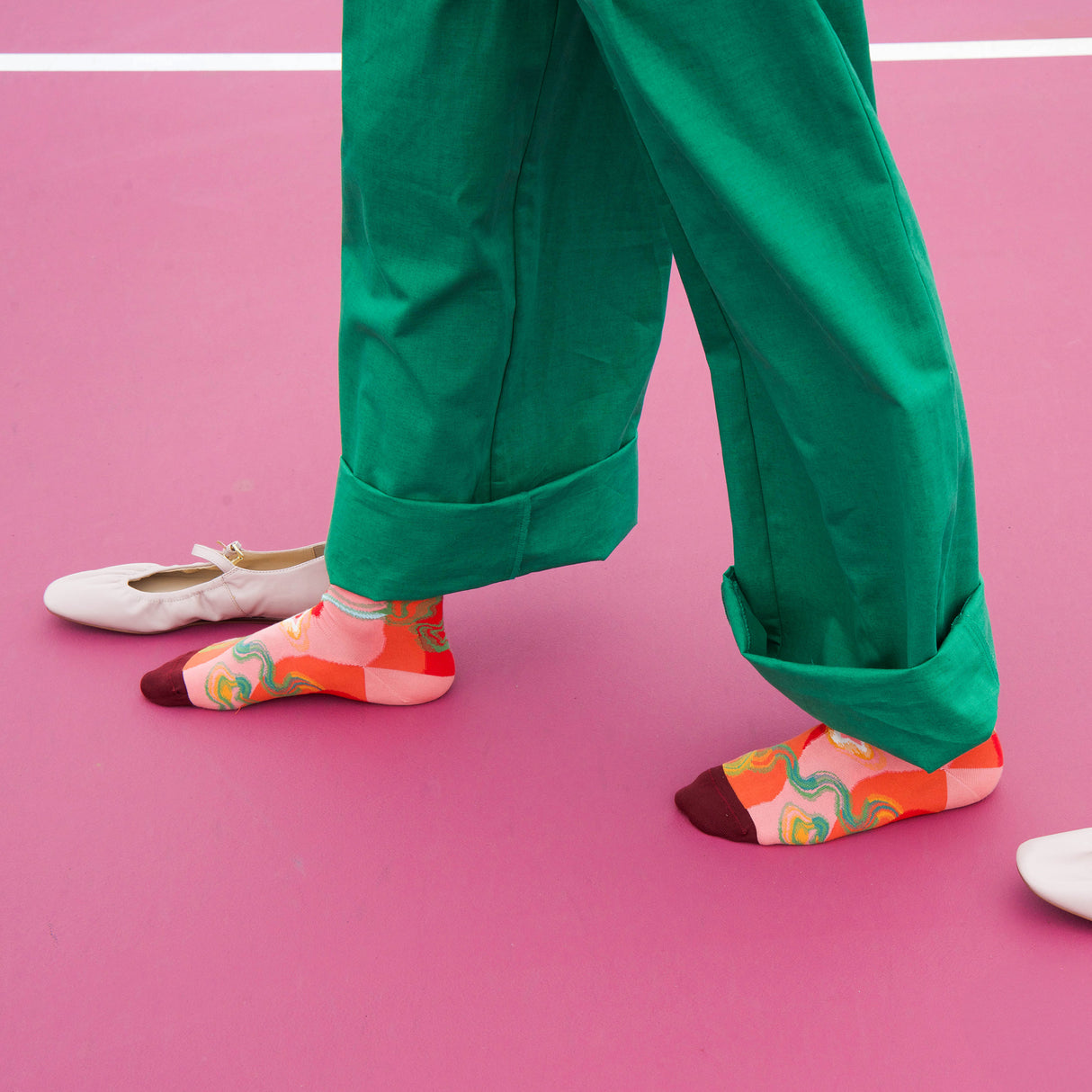 SS26 Eventail Abstrait Multico Crew | EV6-01