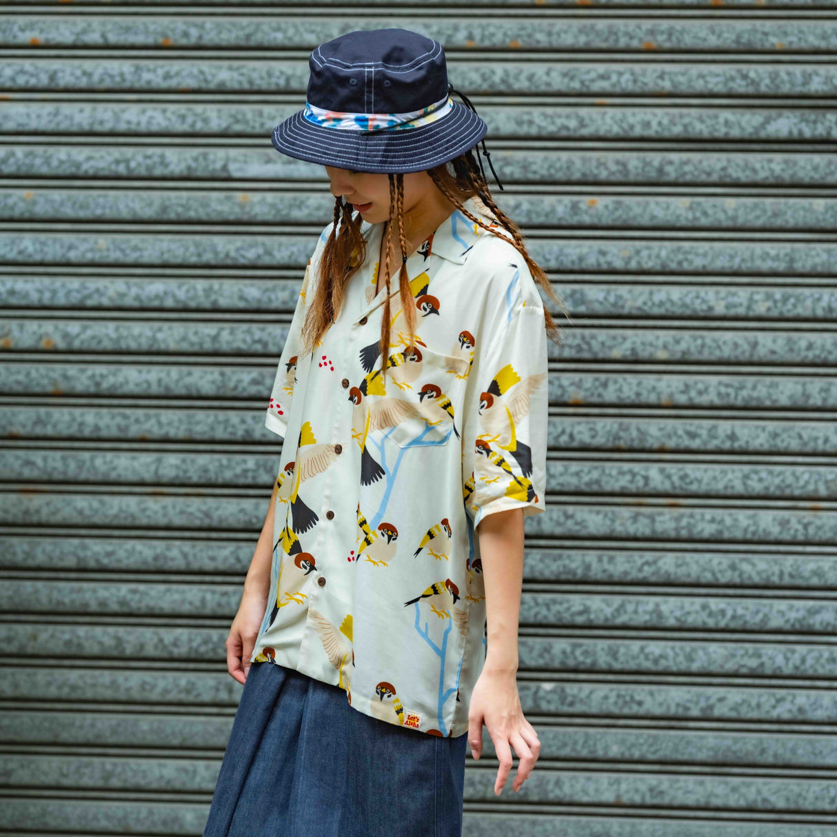 Soaring Sparrow Hawaiian Aloha Shirt