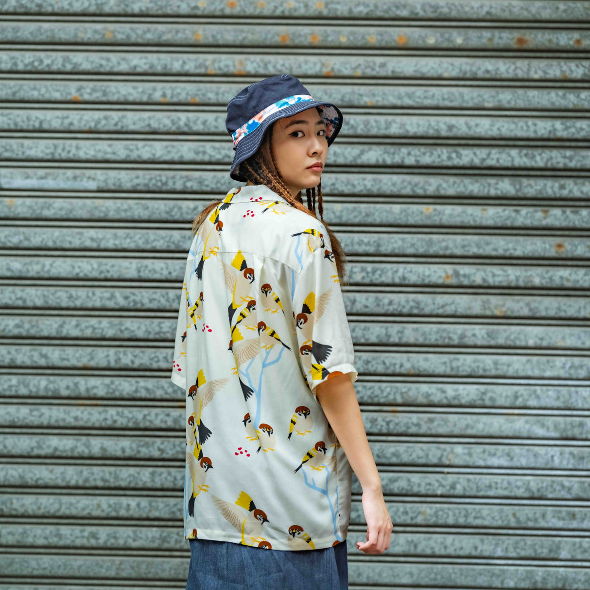 Soaring Sparrow Hawaiian Aloha Shirt