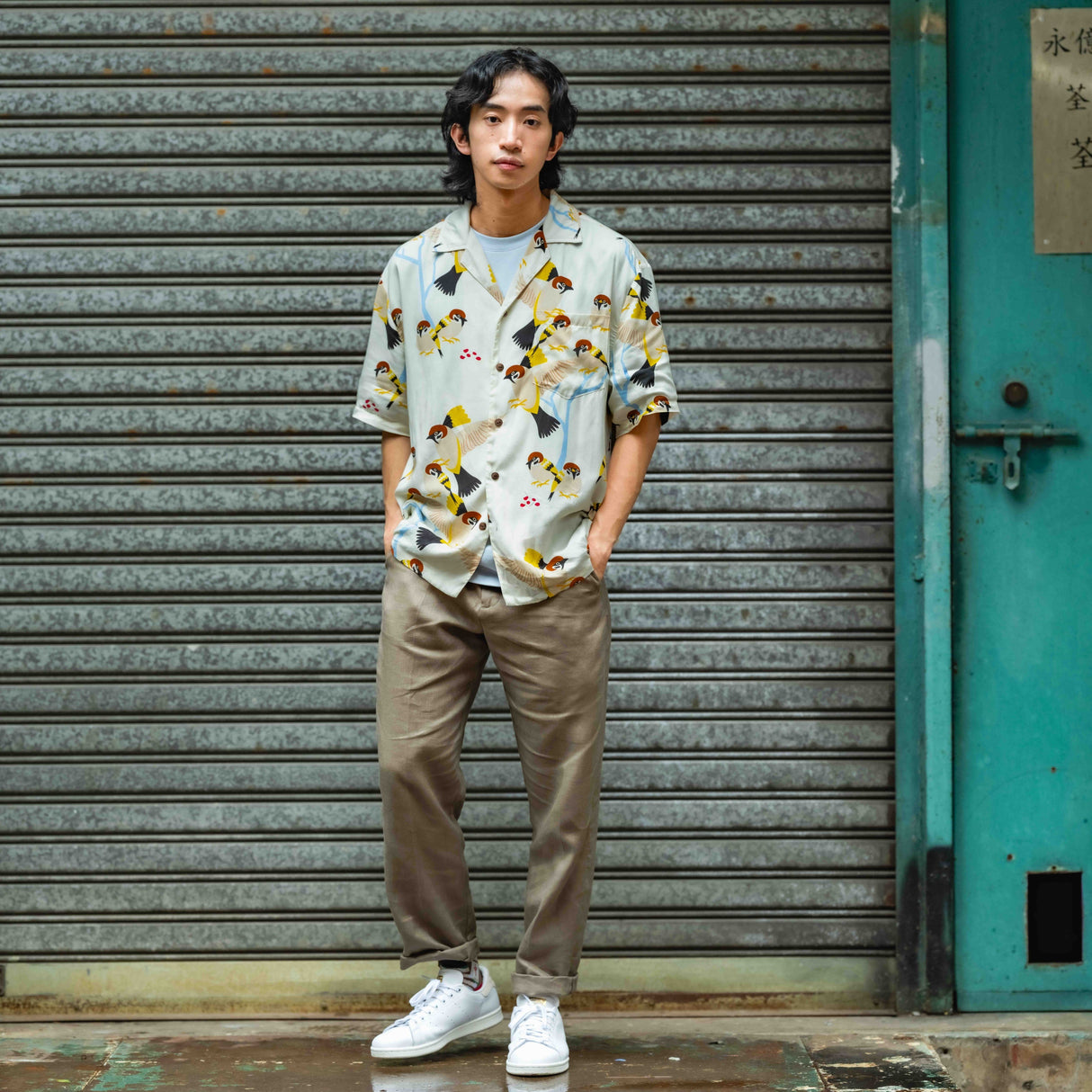 Soaring Sparrow Hawaiian Aloha Shirt