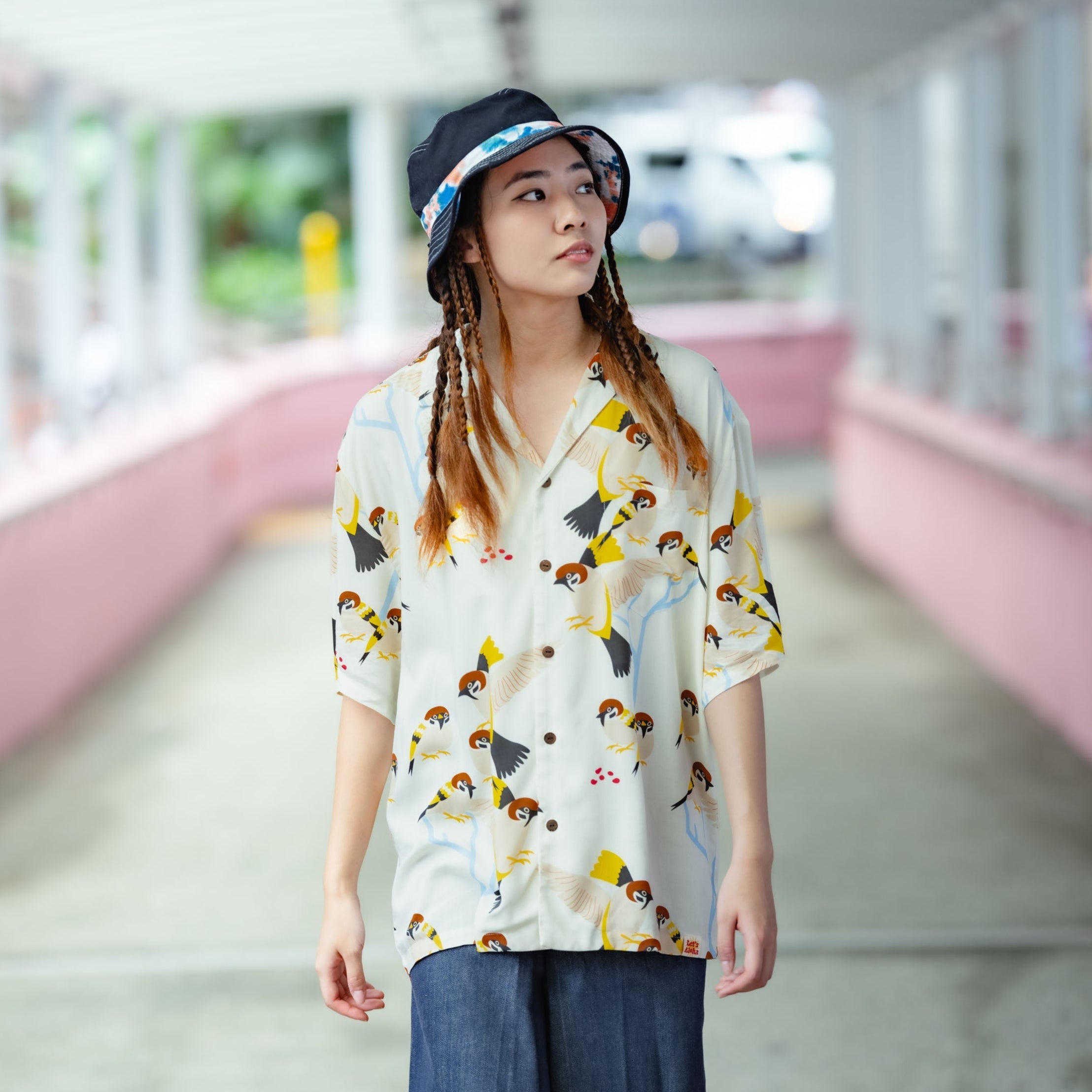 美品！ameri⭐︎MEDI FULL CHEETAH ALOHA SHIRT HUMAN MADE Leopard Aloha Shirt in Purple | SVD USA