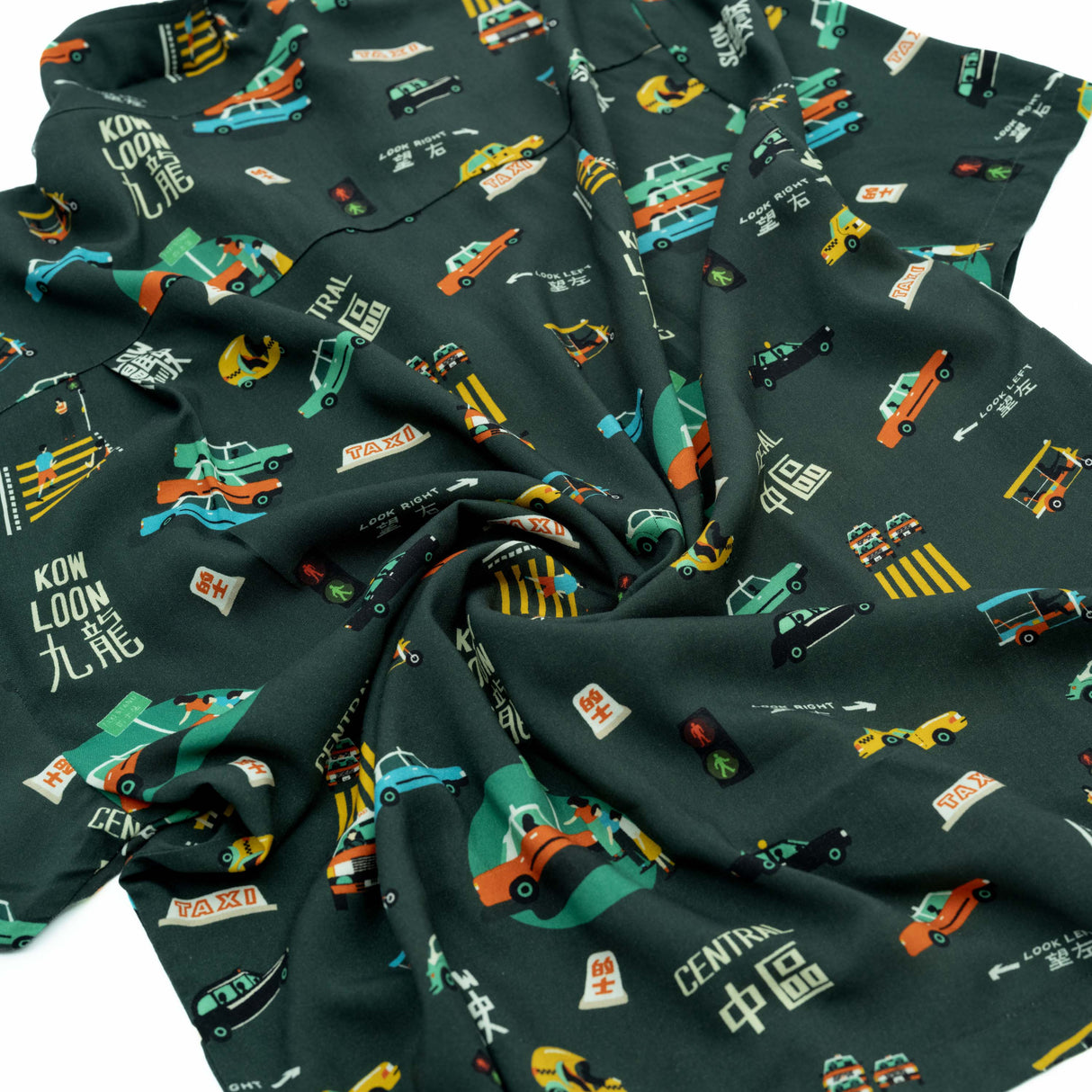 Taxi Please Hawaiian Aloha Shirt