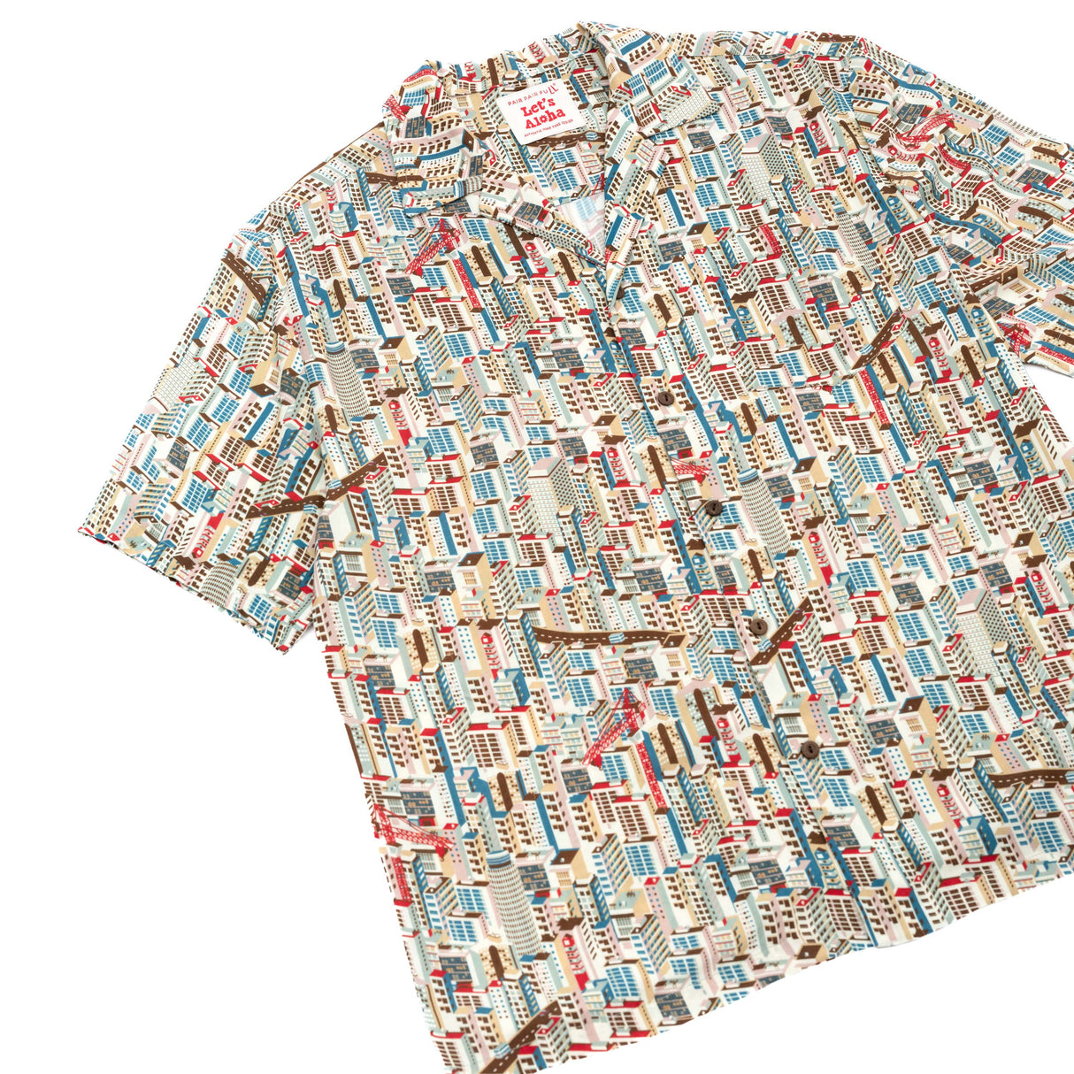 Urban Maze Hawaiian Aloha Shirt