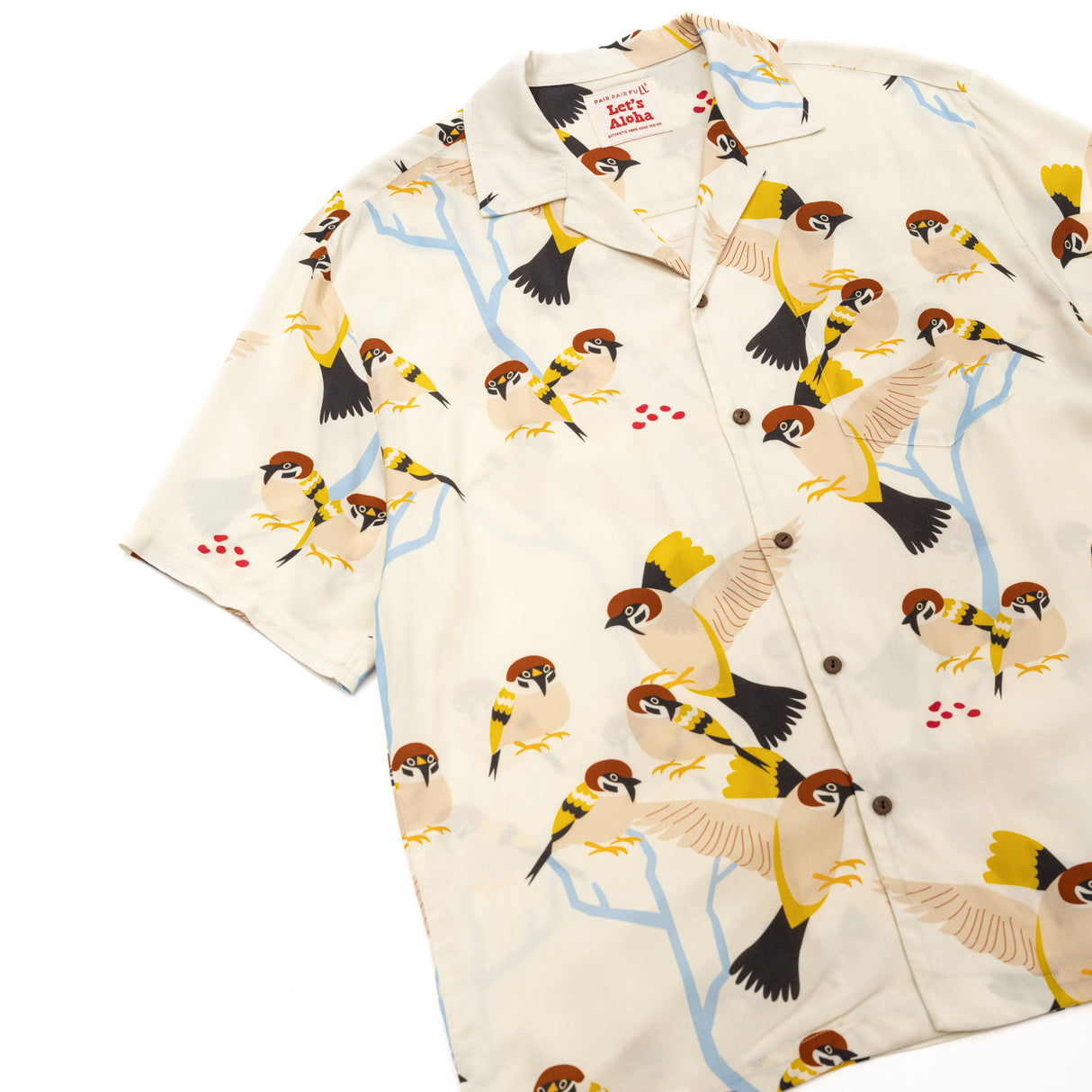 Soaring Sparrow Hawaiian Aloha Shirt