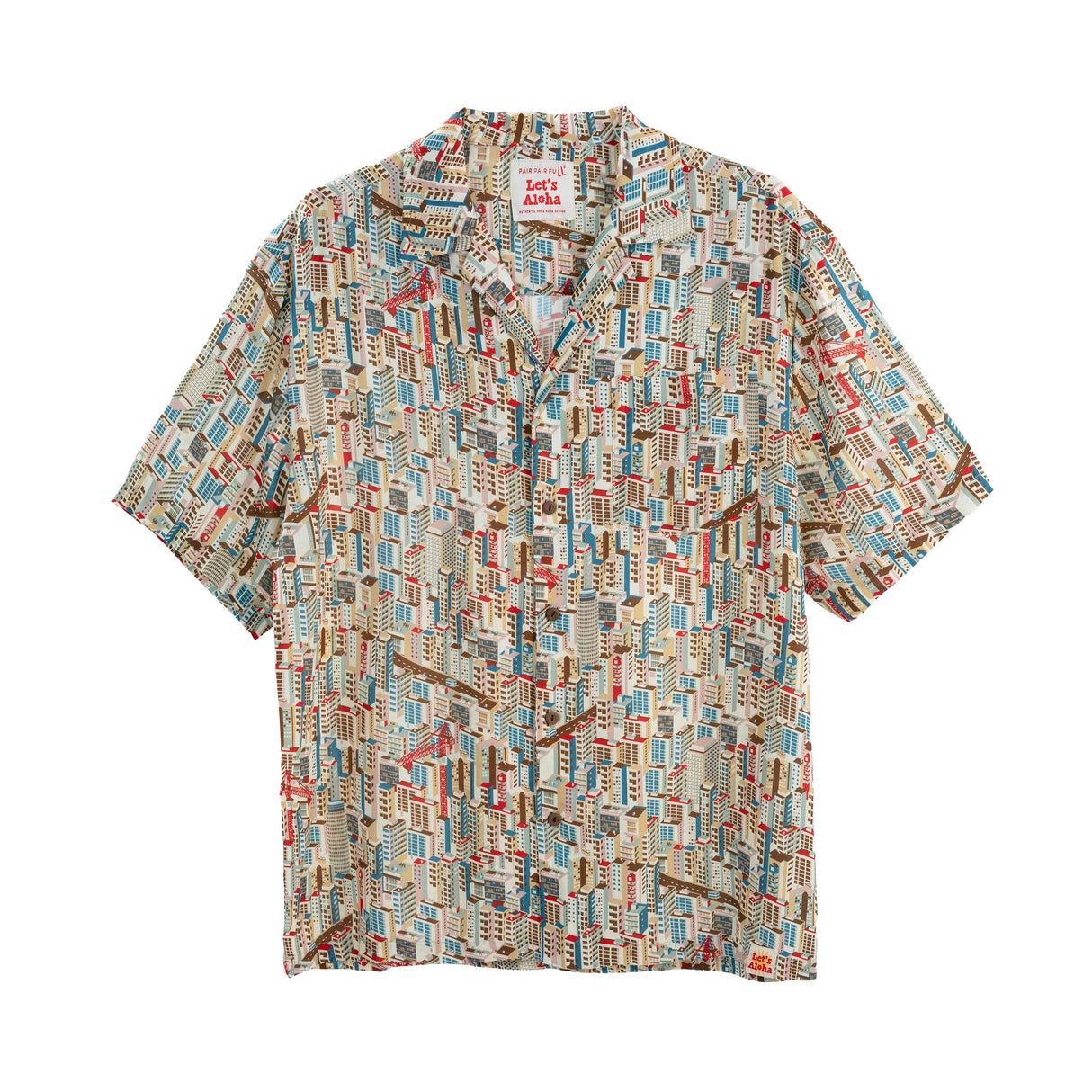 Urban Maze Hawaiian Aloha Shirt