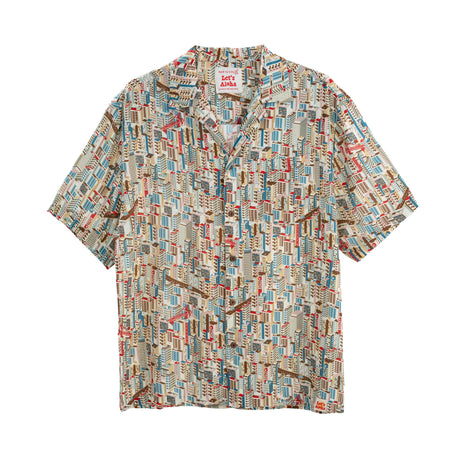 Urban Maze Hawaiian Aloha Shirt