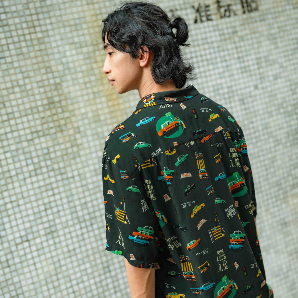 Taxi Please Hawaiian Aloha Shirt
