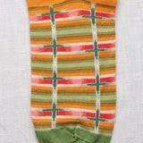 SS26 Eventail Carreaux Curcuma Ankle | EV12-1