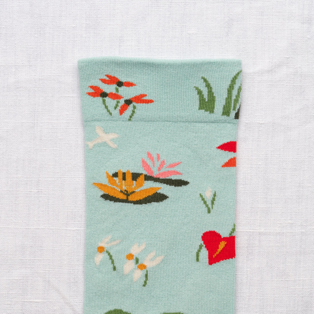 SS26 Eventail Semis Aqua Crew | EV3-01