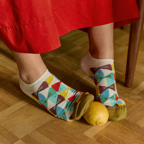 SS26 Faux Semblant Noeud Naturel Ankle | FS12-1