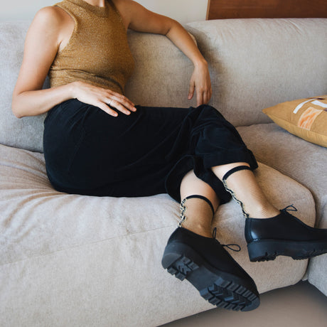 Frangia Doree Transparent Socks