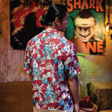 MOViE MANIA Kaiju In The City Hawaiian Aloha Shirt