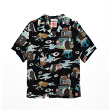 MOViE MANIA Midnight Kaidan Hawaiian Aloha Shirt