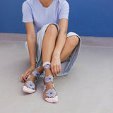 Murano Mauve Transparent Socks