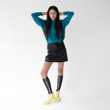 AW24 Fiction Carreaux Ardoise Knee High | FC9-01