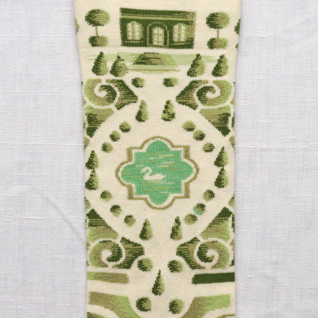 SS26 Petit Trianon Jardins Ecru Crew | PT6-01