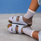 Shibuya Mauve Transparent Socks