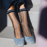 Vetrata Bleue Transparent Socks