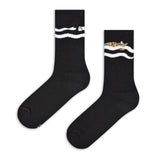 Paper Roll Madness Ribbed Sports Sock